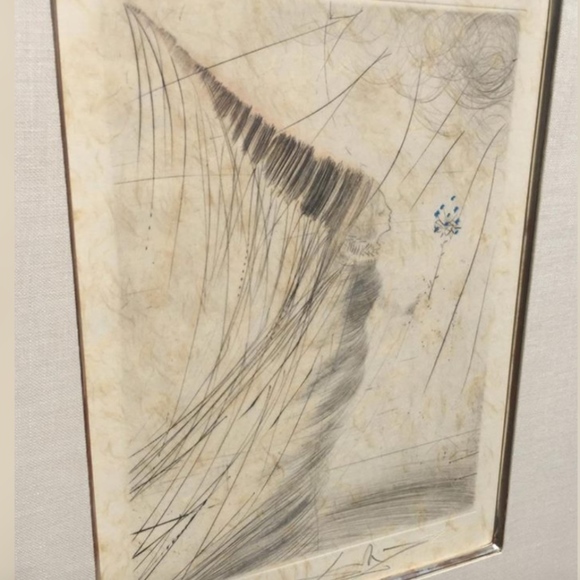 Salvador Dalí (original) Other - Salvador Dalí original "The Fairy" AUTHENTICATED